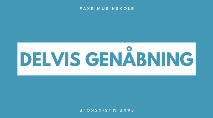 Delvis åbning af Musikskolen